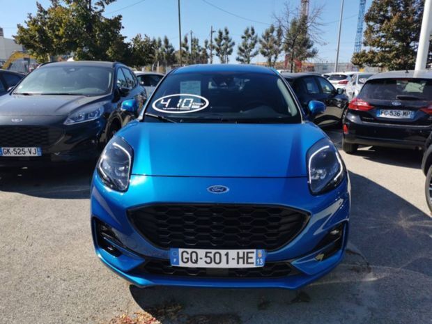 Bleu Utilisé 2023 Ford Puma ST-Line Coupé | 21 990 € (Prix juste) - Image 1/4