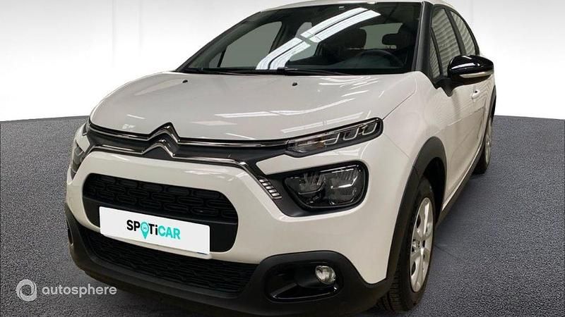 Blanc Utilisé 2023 Citroën C3 Citadine | 10 778 € (Bon prix) - Image 1/4