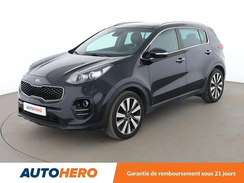 Noir Occasion 2016 Kia Sportage Premium SUV | 14 590 € (Prix assez cher) - Image 1/2