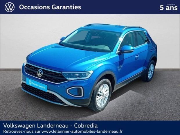 Bleu Utilisé 2022 VW T-Roc Life SUV | 21 990 € (Prix juste) - Image 1/4