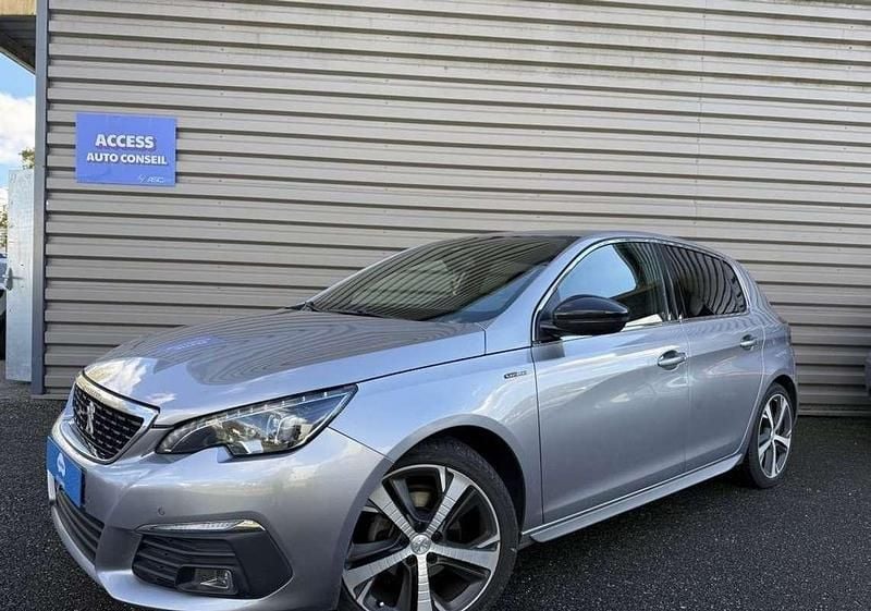 Occasion Peugeot 308 GT-line 132 ch (97 kW) 2018 Gris Berline