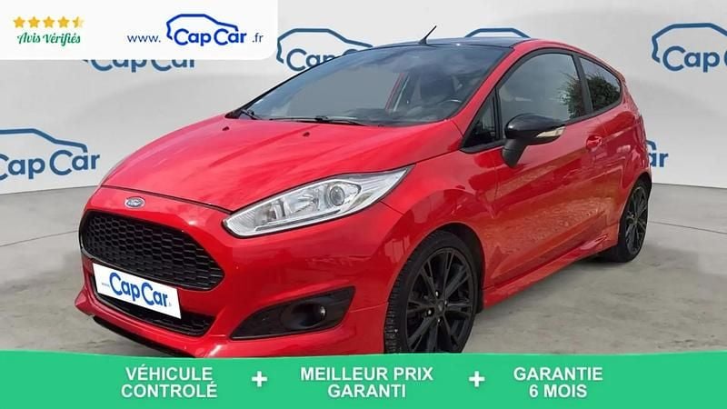 Rouge Utilisé 2016 Ford Fiesta Citadine | 9 930 € (Prix cher) - Image 1/4