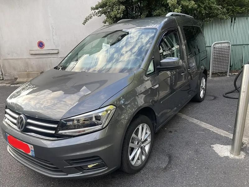 Gris Utilisé 2015 VW Caddy Monospace | 19 000 € - Image 1/4