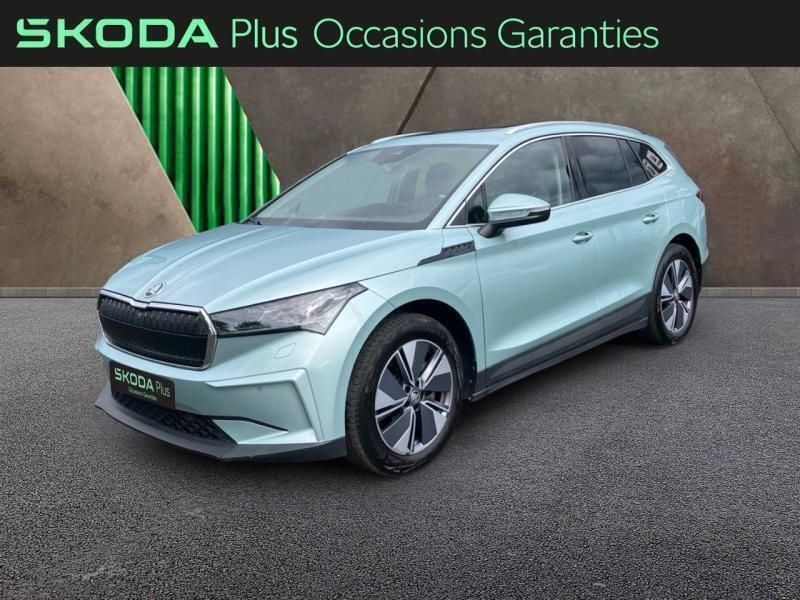 Gris Utilisé 2021 Skoda Enyaq iV SUV | 29 897 € (Super prix) - Image 1/3