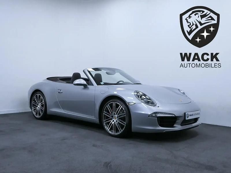 Argent Occasion 2014 Porsche 911 Carrera S Cabriolet Cabriolet | 99 900 € (Prix juste) - Image 1/4