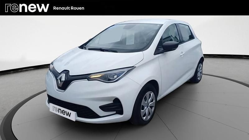Blanc Utilisé 2021 Renault Zoe Life Citadine | 16 490 € (Prix cher) - Image 1/4