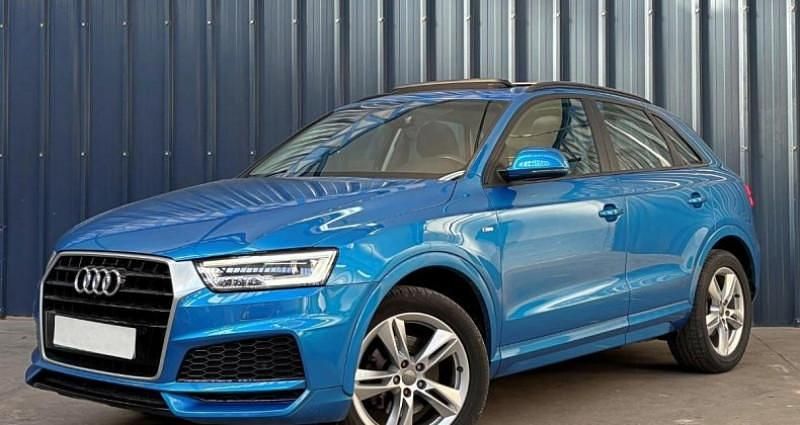 Occasion Audi Q3 151 ch (111 kW) 2018 Bleu SUV