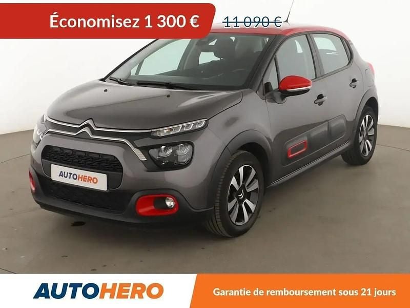Gris Utilisé 2021 Citroën C3 PureTech Citadine | 9 790 € (Bon prix) - Image 1/2
