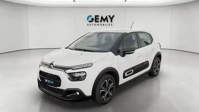 Blanc Utilisé 2023 Citroën C3 PureTech Berline | 11 450 € - Image 1/4