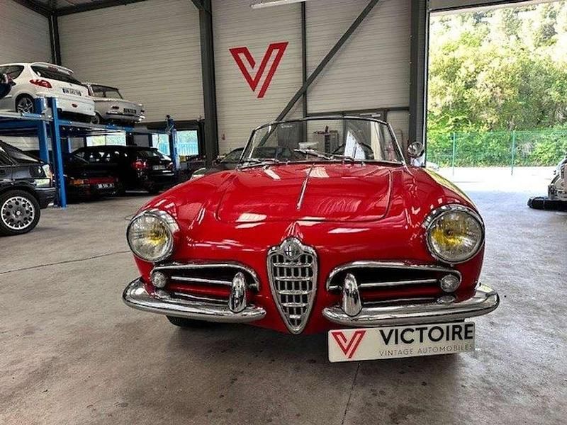 Occasion Alfa Romeo Giulietta 80 ch (58 kW) 1959 Rouge Cabriolet
