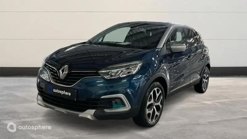 Bleu Utilisé 2018 Renault Captur Intens SUV | 12 999 € (Bon prix) - Image 1/4