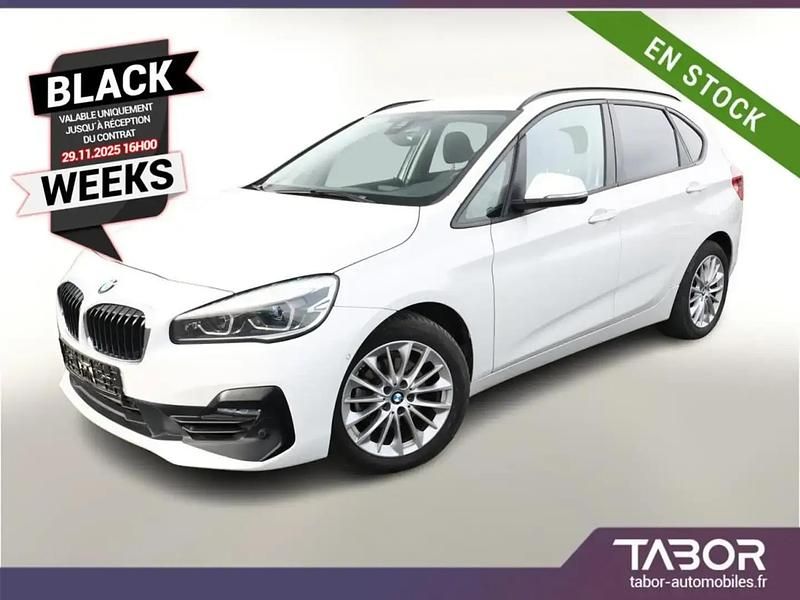 Blanc Utilisé 2019 BMW 218 Active Tourer Sport Line Monospace | 18 788 € - Image 1/4