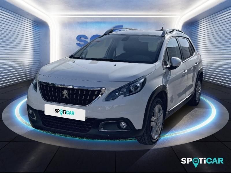 Blanc Utilisé 2019 Peugeot 2008 Signature Sky SUV | 11 790 € (Super prix) - Image 1/3