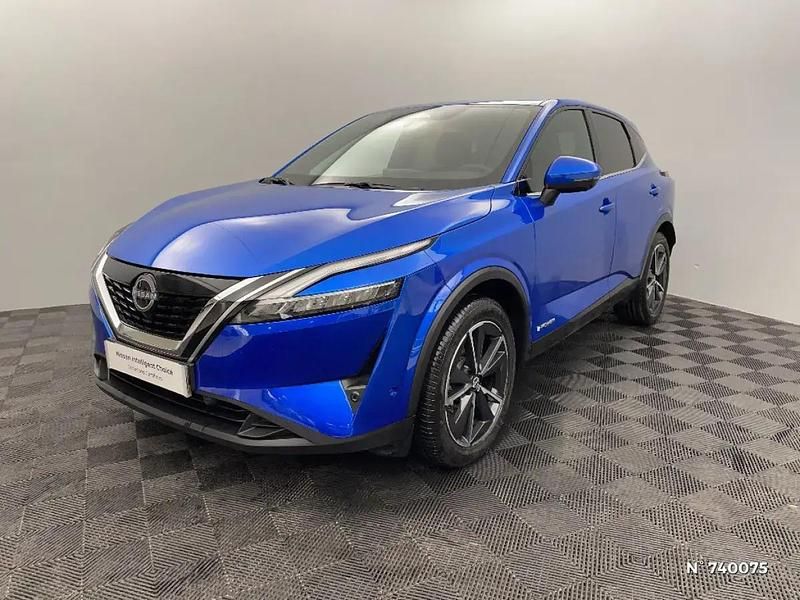 Bleu Occasion 2022 Nissan Qashqai Tekna SUV | 25 990 € (Bon prix) - Image 1/4
