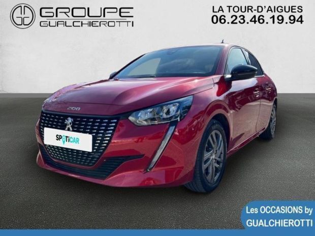 Rouge Utilisé 2022 Peugeot 208 Style Citadine | 14 490 € (Prix juste) - Image 1/4