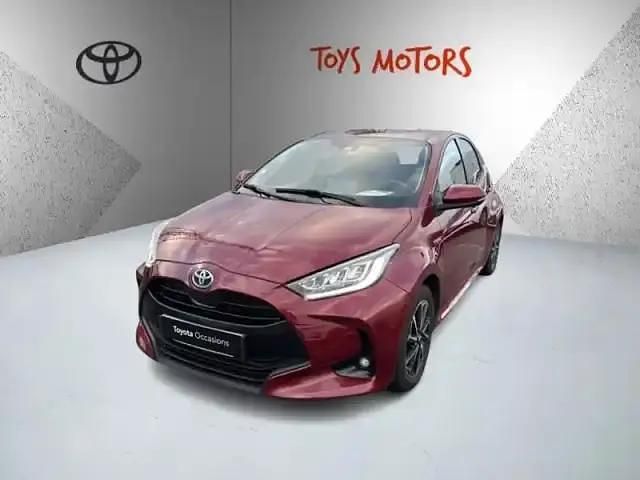 Occasion Toyota Yaris Hybrid Design 2021 Rouge Citadine