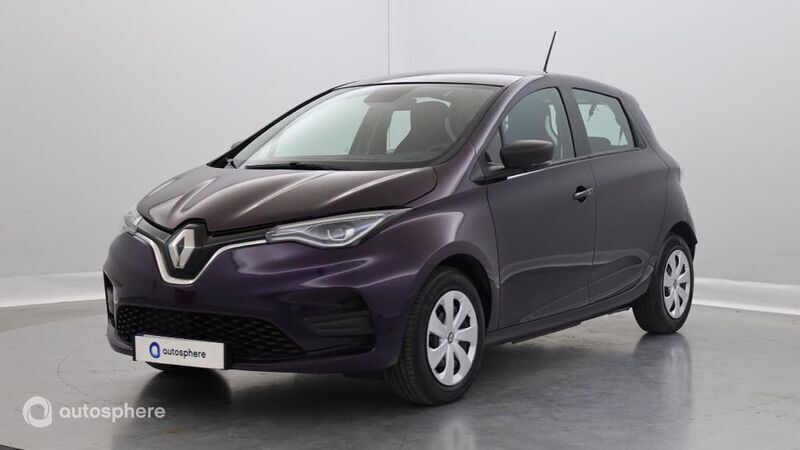 Violet Utilisé 2022 Renault Zoe Life Citadine | 13 999 € (Bon prix) - Image 1/4