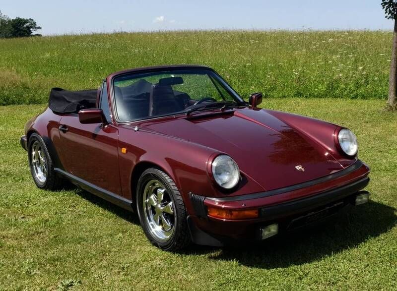 Rouge Utilisé 1983 Porsche 911SC Cabriolet | 84 500 € - Image 1/4