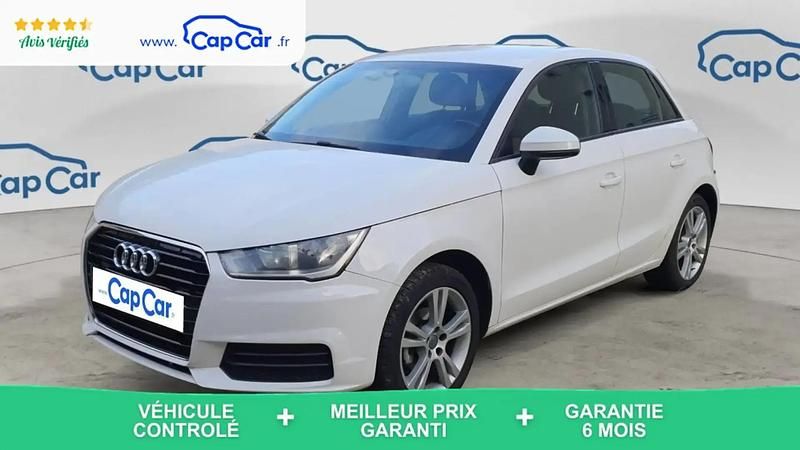 Blanc Utilisé 2015 Audi A1 Ambiente Citadine | 10 800 € (Prix juste) - Image 1/4