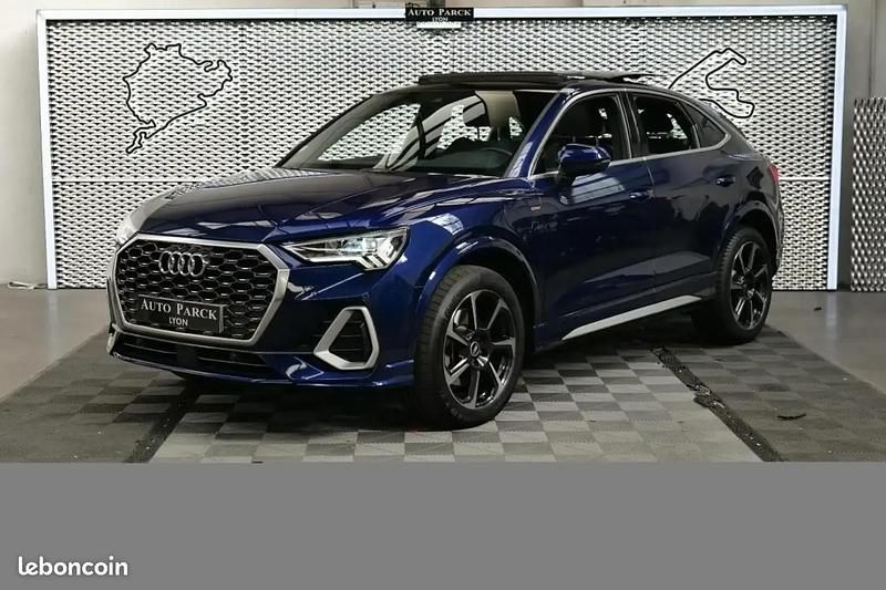 Bleu Utilisé 2021 Audi Q3 S-Line SUV | 39 950 € - Image 1/4