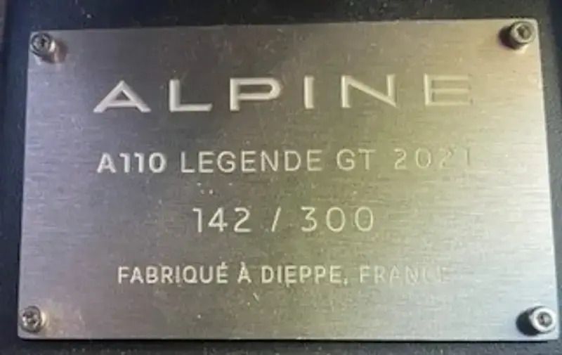 Utilisé 2021 Alpine A110 Coupé | 68 000 € (Prix juste) - Image 1/4