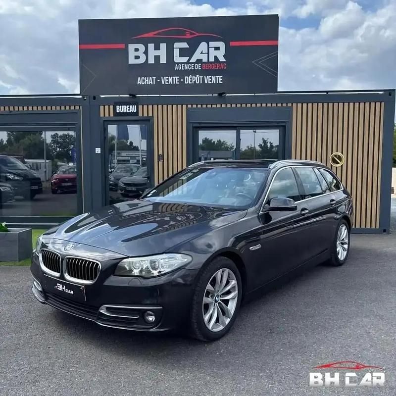 Gris Utilisé 2016 BMW 520 Luxury Line Break | 17 490 € (Prix cher) - Image 1/4