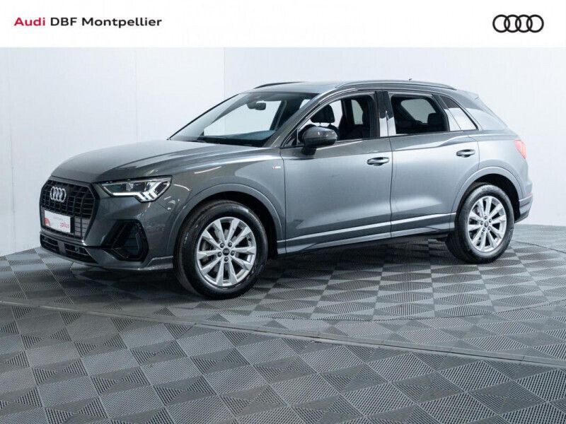 Gris daytona nacré Utilisé 2024 Audi Q3 S-Line SUV | 42 690 € (Prix juste) - Image 1/4