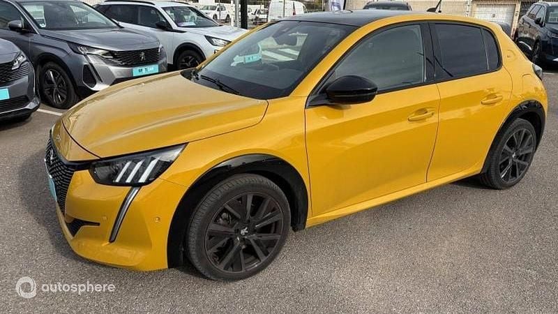 Jaune Utilisé 2023 Peugeot 208 GT Citadine | 16 999 € (Bon prix) - Image 1/4