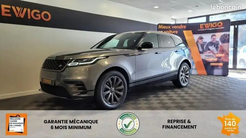 Gris Utilisé 2019 Land Rover Range Rover Velar R-Dynamic SUV | 33 490 € (Prix juste) - Image 1/4