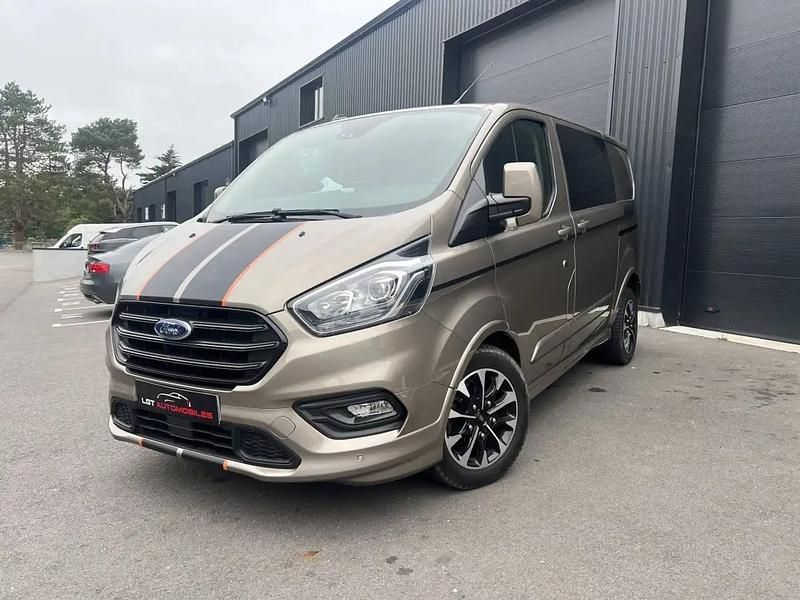 Beige Utilisé 2023 Ford Transit Custom Limited Van | 35 490 € (Prix assez cher) - Image 1/4