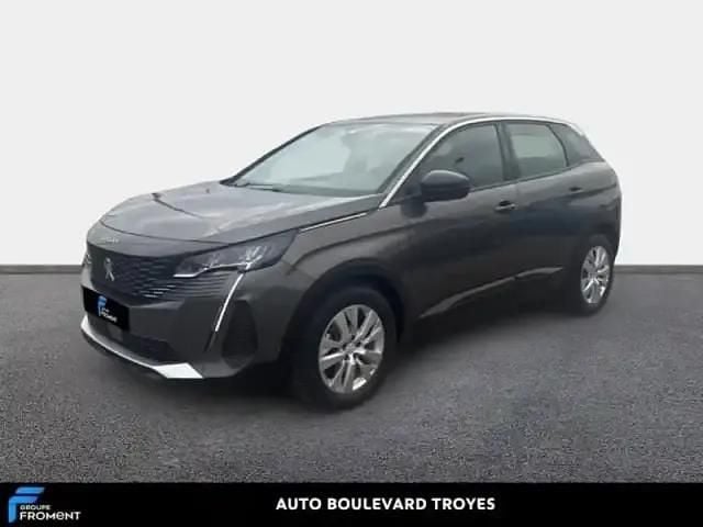 Gris platini Utilisé 2021 Peugeot 3008 Business-Line SUV | 15 990 € (Bon prix) - Image 1/4