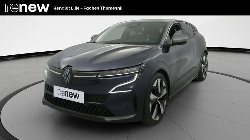 Bleu Occasion 2024 Renault Megane E-Tech Techno Berline | 26 999 € (Prix juste) - Image 1/4