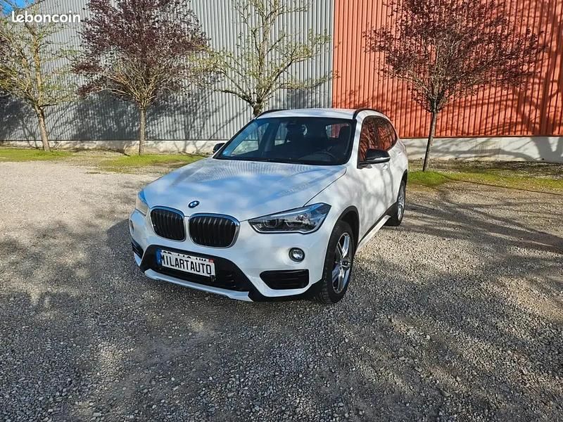 Blanc Occasion 2018 BMW X1 Sport Line SUV | 16 999 € (Bon prix) - Image 1/4