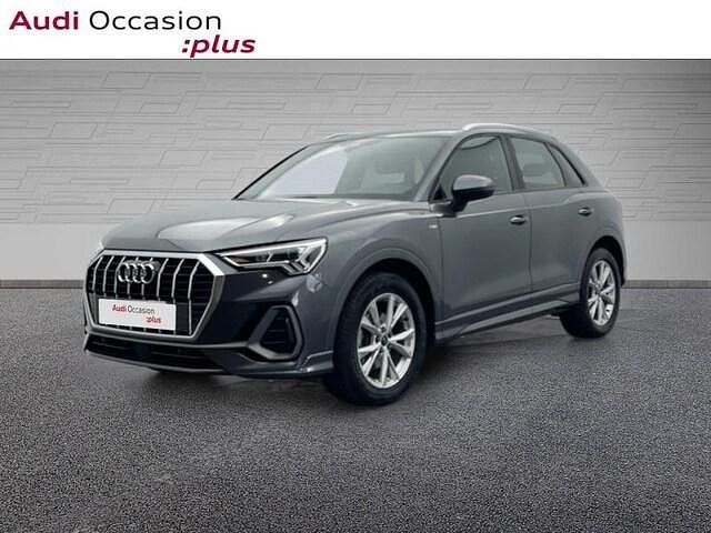 Gris daytona nacré Utilisé 2021 Audi Q3 S-Line SUV | 26 975 € - Image 1/4