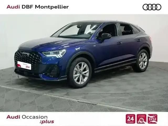 Bleu Occasion 2025 Audi Q3 SUV | 49 880 € (Prix cher) - Image 1/4