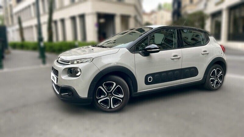Beige Utilisé 2017 Citroën C3 PureTech Citadine | 6 990 € (Bon prix) - Image 1/4