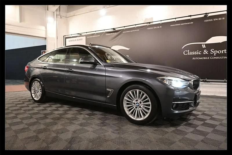 Gris Utilisé 2014 BMW 320 Gran Turismo Sport Line Berline | 12 950 € - Image 1/4