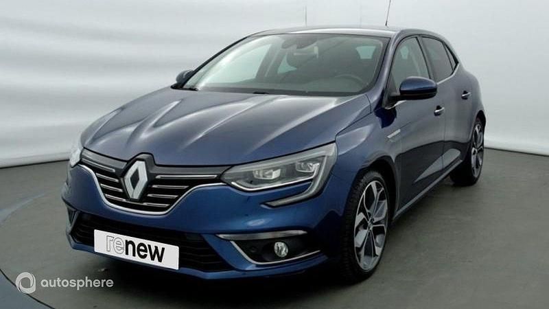 Bleu Utilisé 2020 Renault Mégane IV Intens Berline | 15 979 € (Prix juste) - Image 1/4