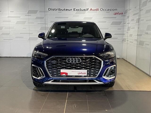 Occasion Audi Q5 Sportback S-Line 265 ch (194 kW) 2021 Bleu navarre métallisé SUV
