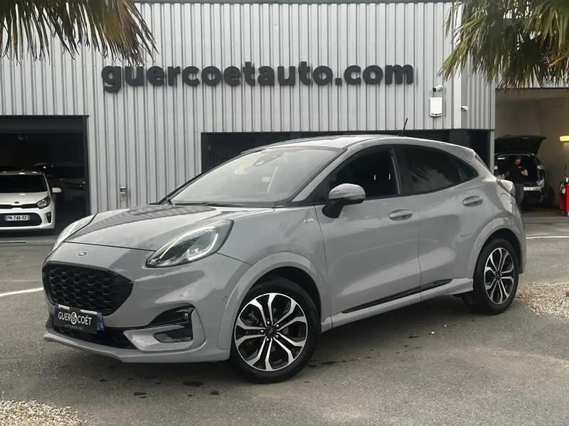 Gris Utilisé 2021 Ford Puma ST-Line SUV | 18 490 € (Prix juste) - Image 1/4