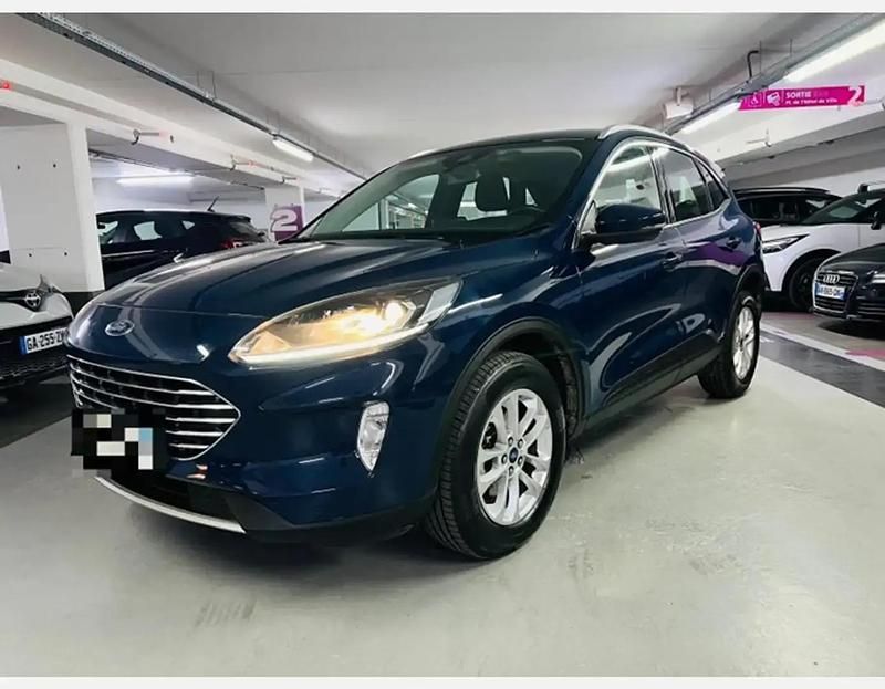 Bleu Occasion 2022 Ford Kuga Titanium SUV | 15 990 € (Super prix) - Image 1/4