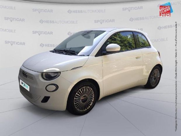 Blanc Utilisé 2023 Fiat 500e Citadine | 15 999 € (Prix assez cher) - Image 1/4