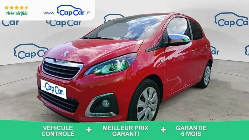 Rouge Occasion 2019 Peugeot 108 Style Citadine | 10 490 € (Prix juste) - Image 1/4