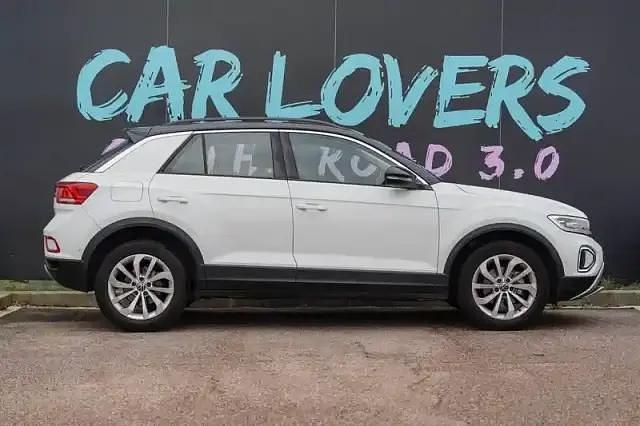 Occasion VW T-Roc 2022 Blanc pur toit noir uni SUV