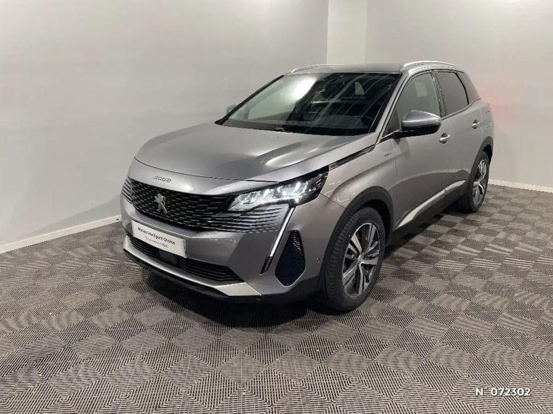 Gris Utilisé 2021 Peugeot 3008 Allure SUV | 21 491 € (Bon prix) - Image 1/4