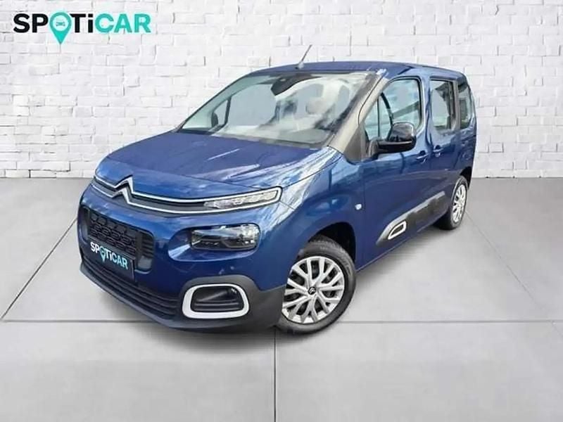 Bleu Occasion 2022 Citroën Berlingo Feel Monospace | 16 490 € (Bon prix) - Image 1/4