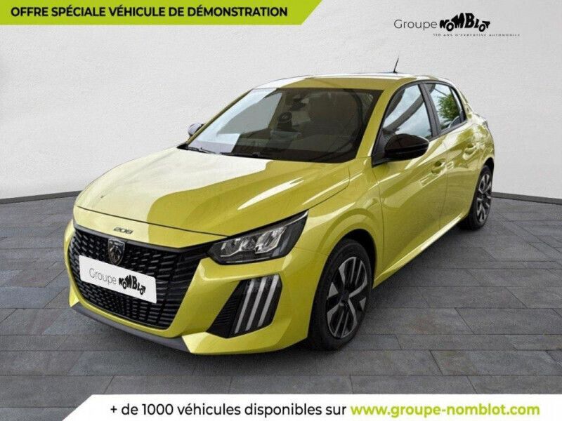 Jaune Occasion 2025 Peugeot e-208 Active Citadine | 24 990 € (Prix cher) - Image 1/4