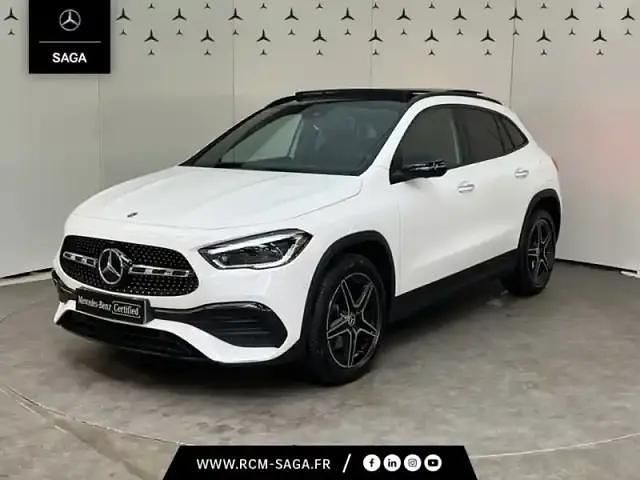 Blanc Occasion 2022 Mercedes GLA250 AMG line SUV | 36 800 € (Bon prix) - Image 1/4