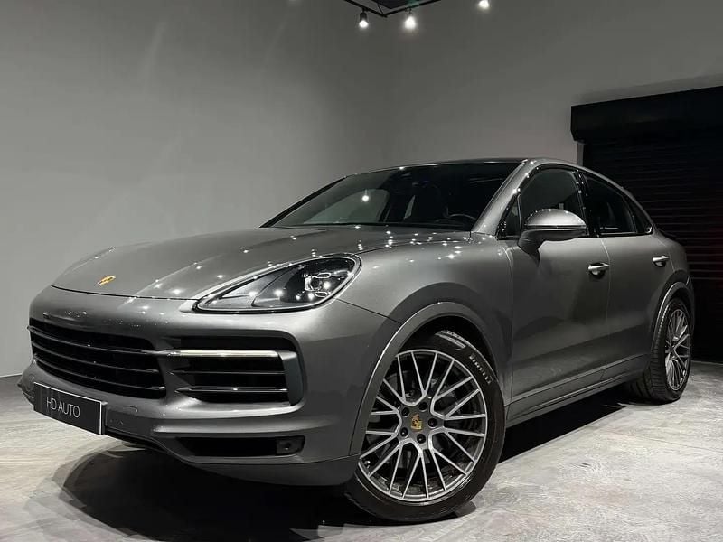 Gris Utilisé 2021 Porsche Cayenne Turbo Sport SUV | 55 790 € - Image 1/4