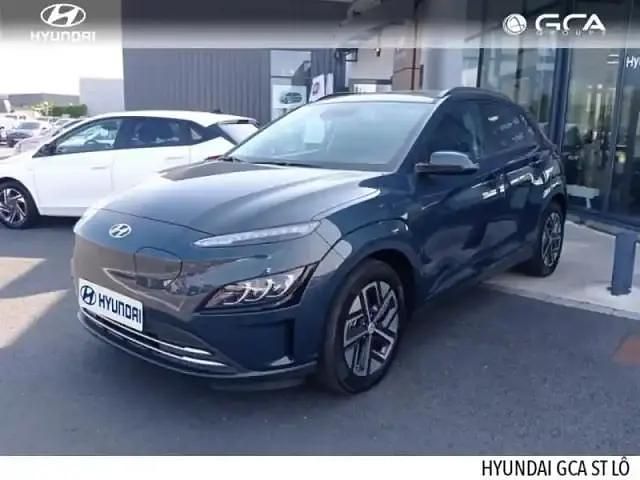 Bleu Occasion 2021 Hyundai Kona SUV | 13 990 € (Super prix) - Image 1/4
